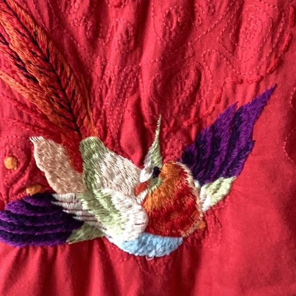 JOHNNY WAS Long Sleeve V-Neck Shirt - Picture 8 of 9